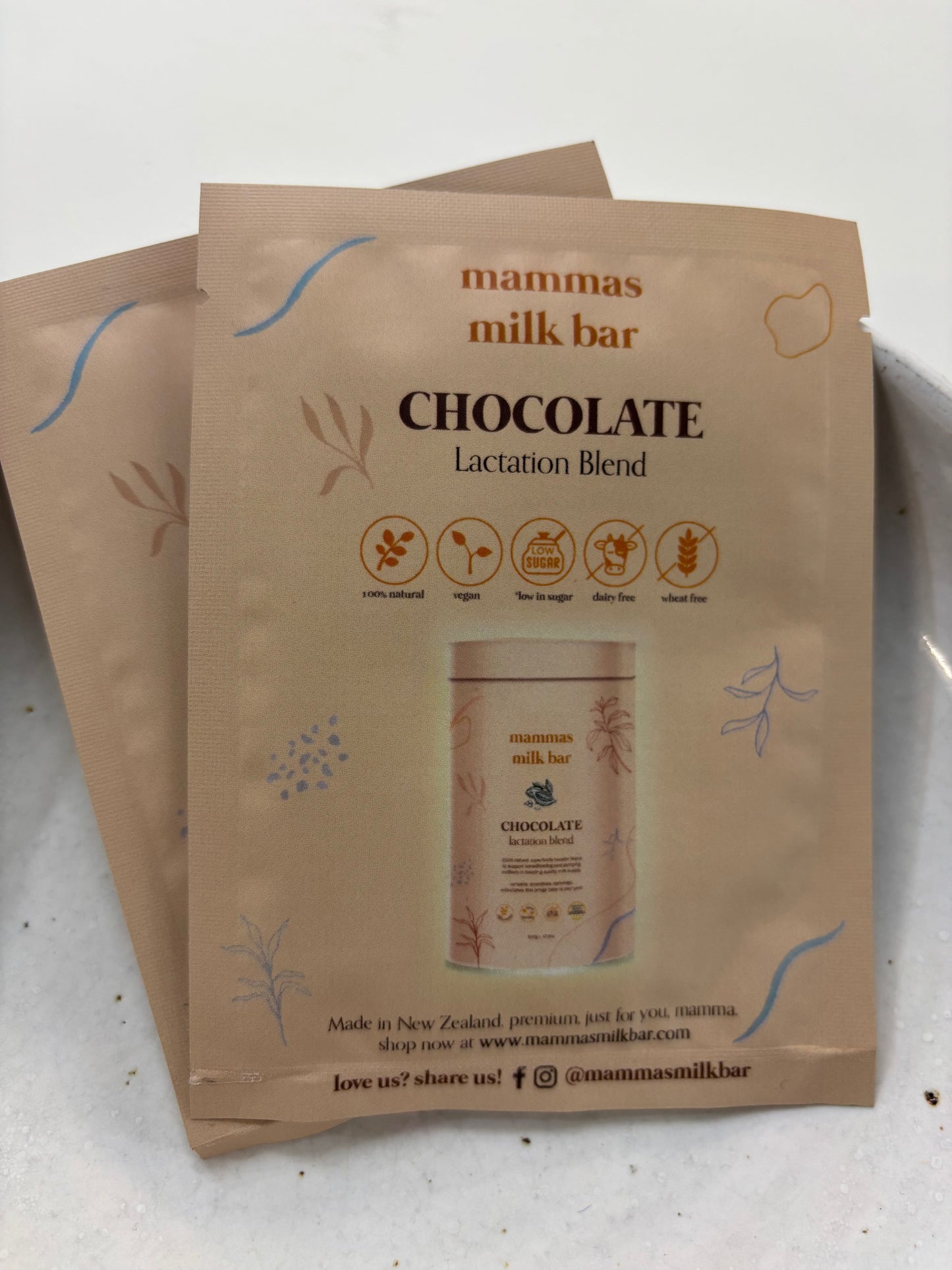 Mammas Milk Bar Lactation Blend - Chocolate