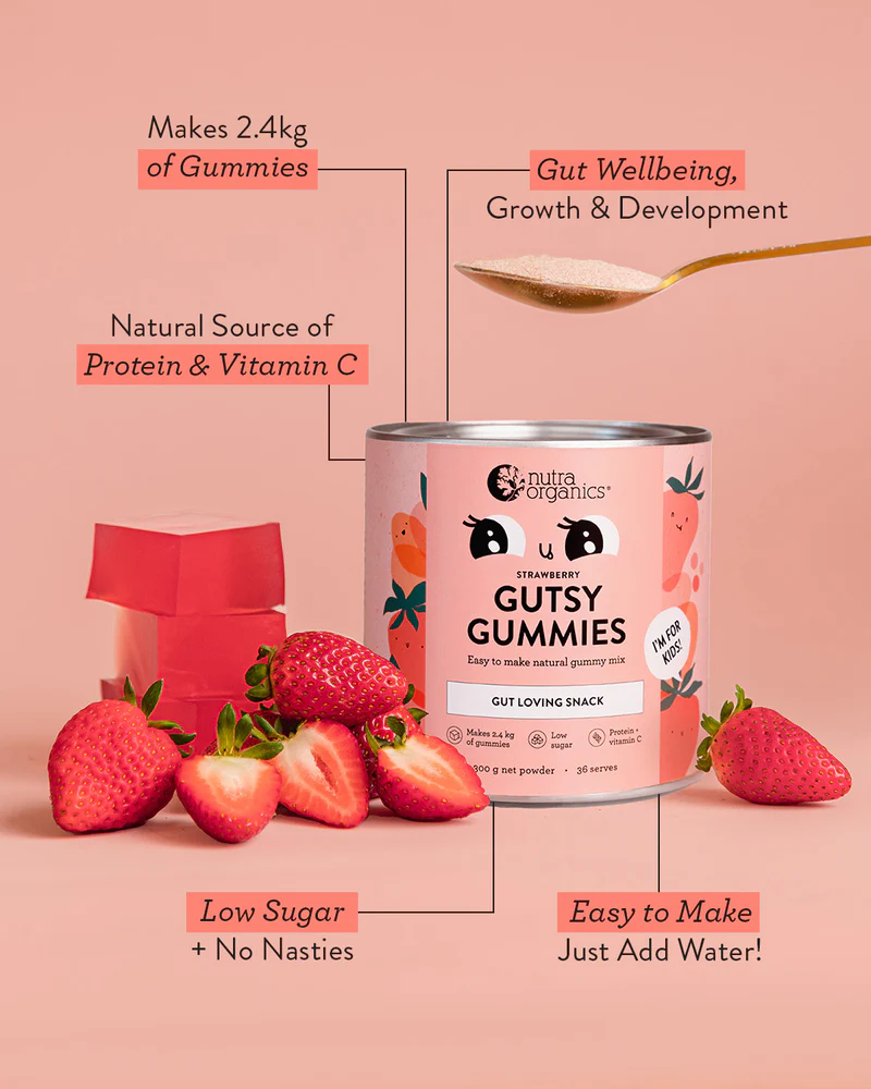 Nutra Organics Gutsy Gummies