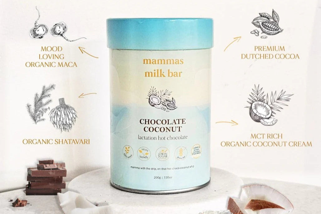Mammas Milk Bar Lactation Hot Chocolate