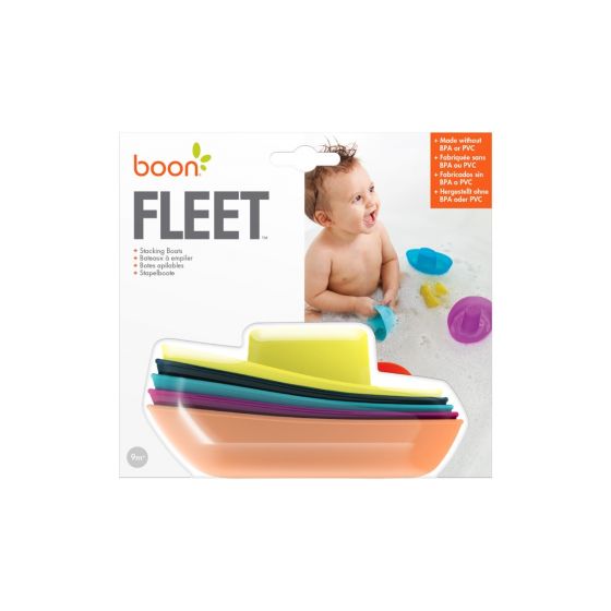 Boon Fleet Stacking Boats - 5 pack
