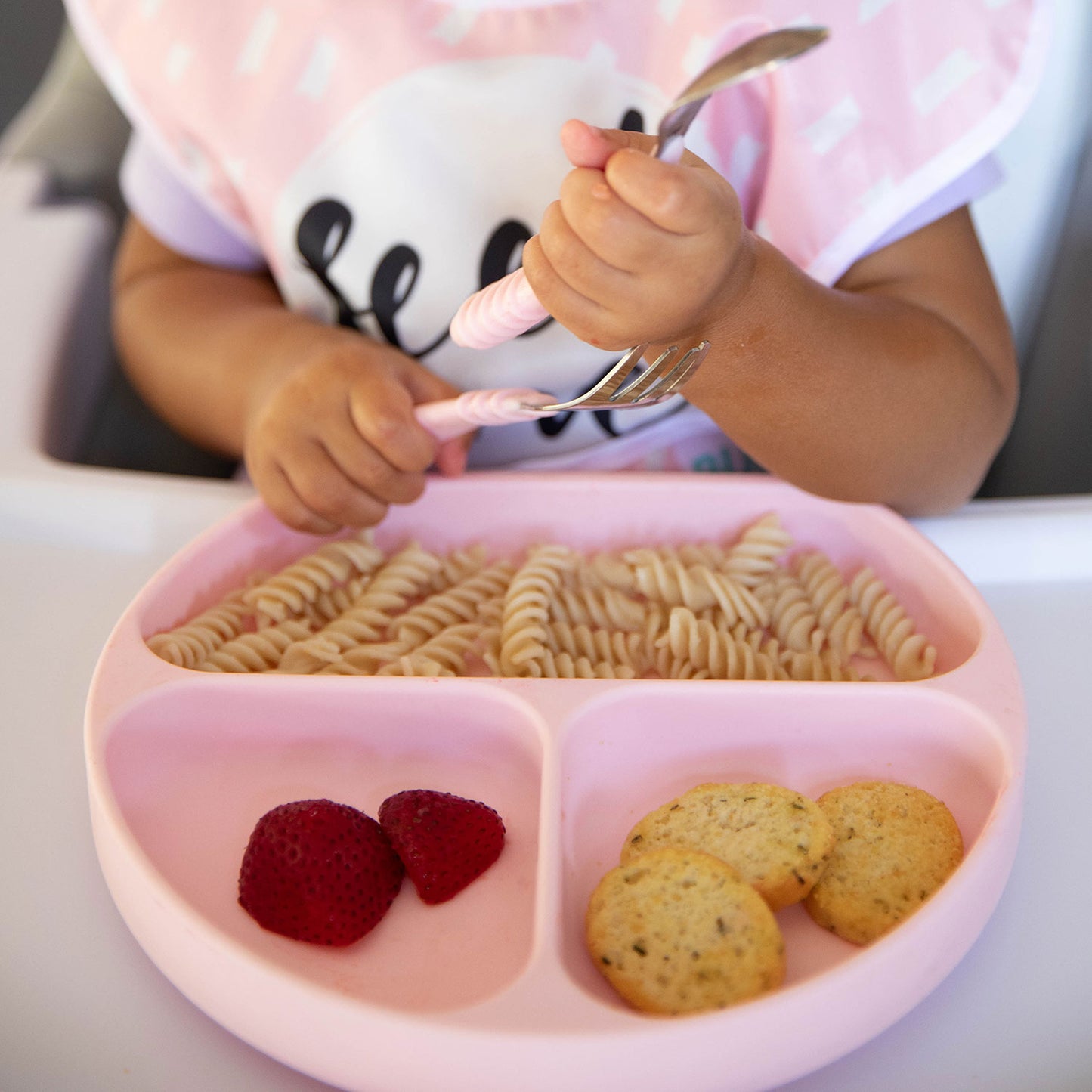 Bumkins Silicone Divided Grip Plate