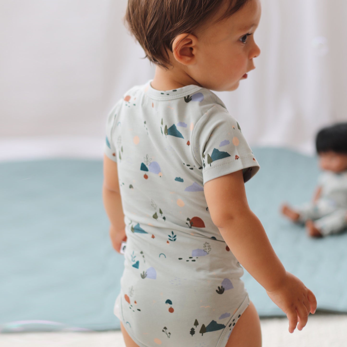 Burrow & Be Garden Treasures Short Sleeve Bodysuit