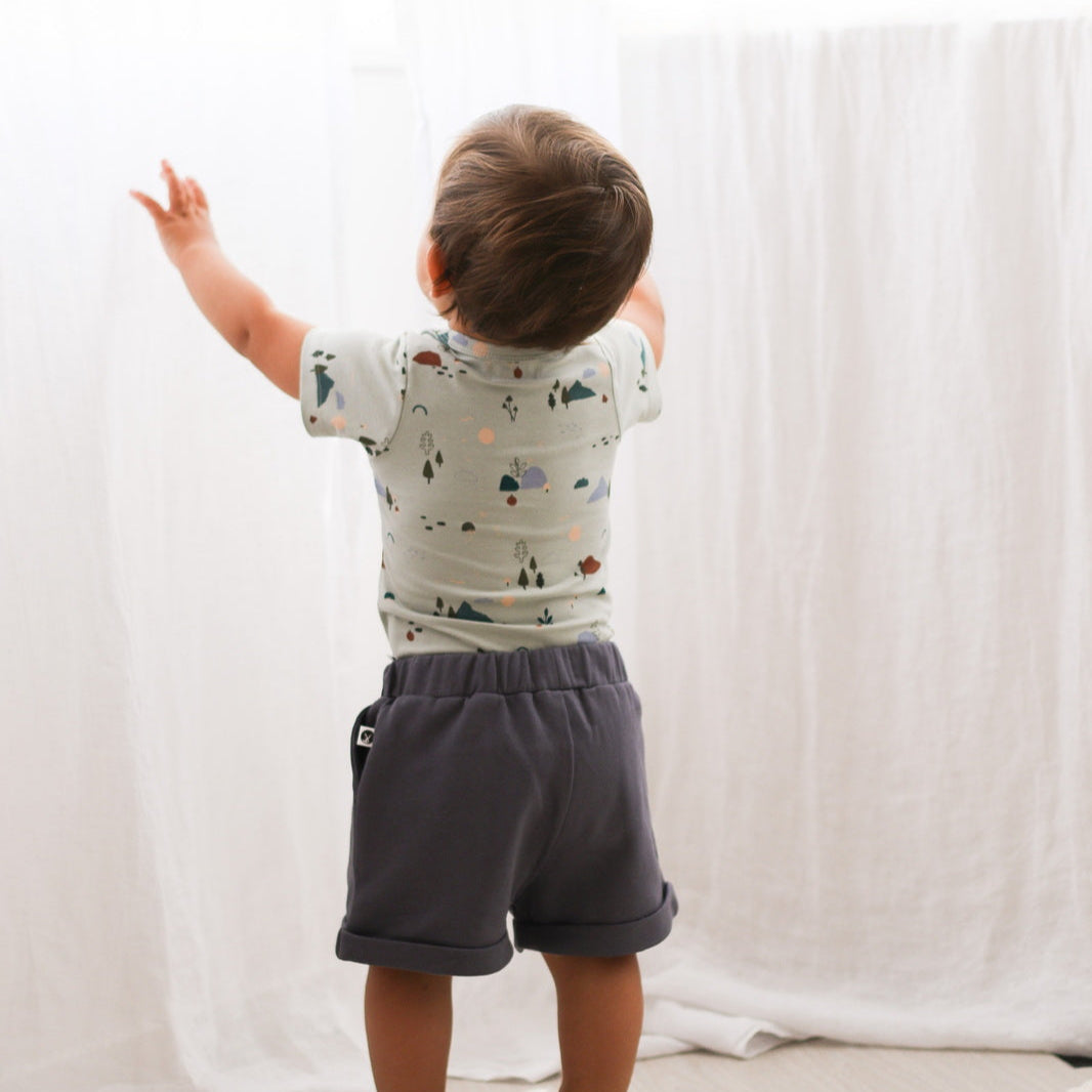 Burrow & Be Garden Treasures Short Sleeve Bodysuit