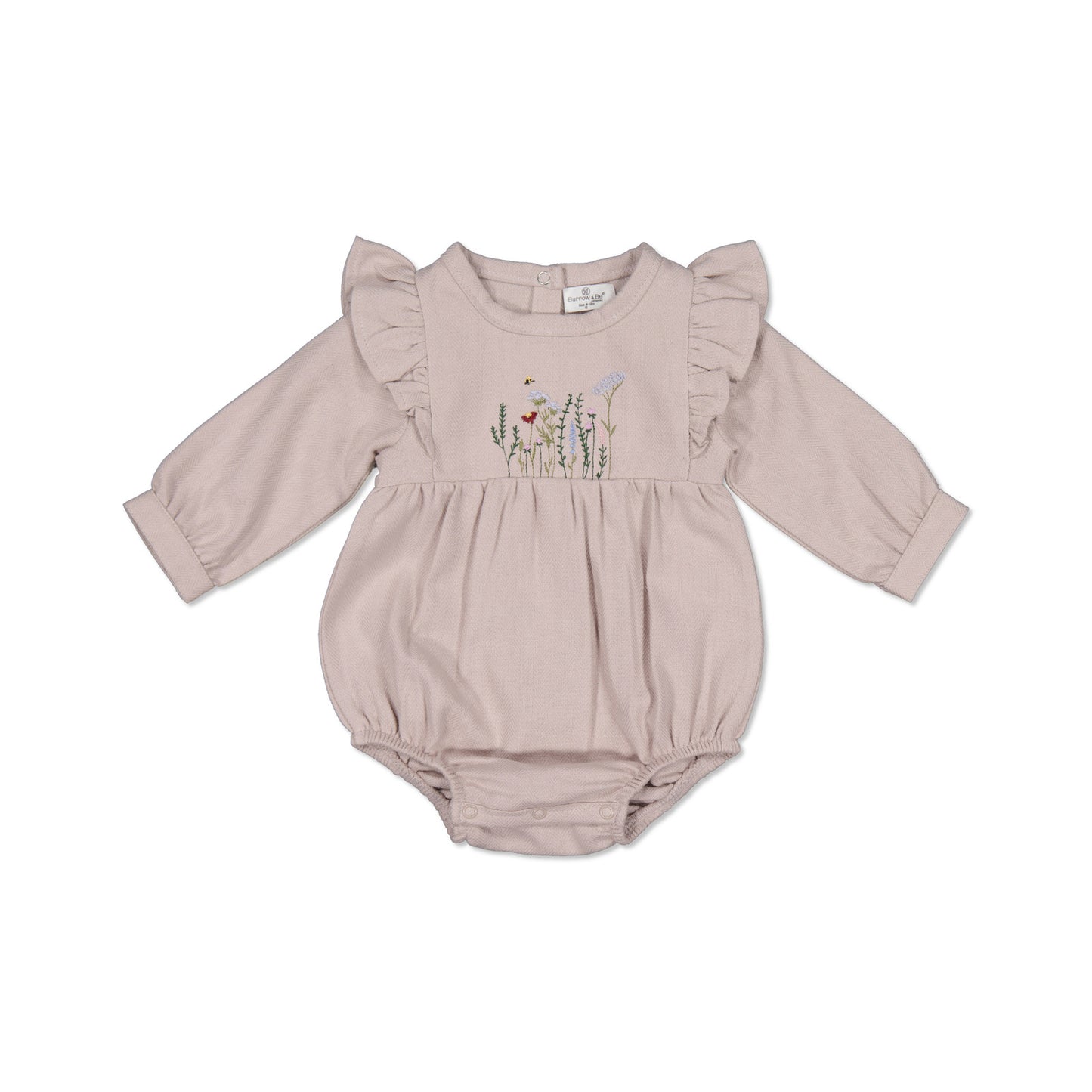 Burrow & Be Hazel Romper - Misty Lavender