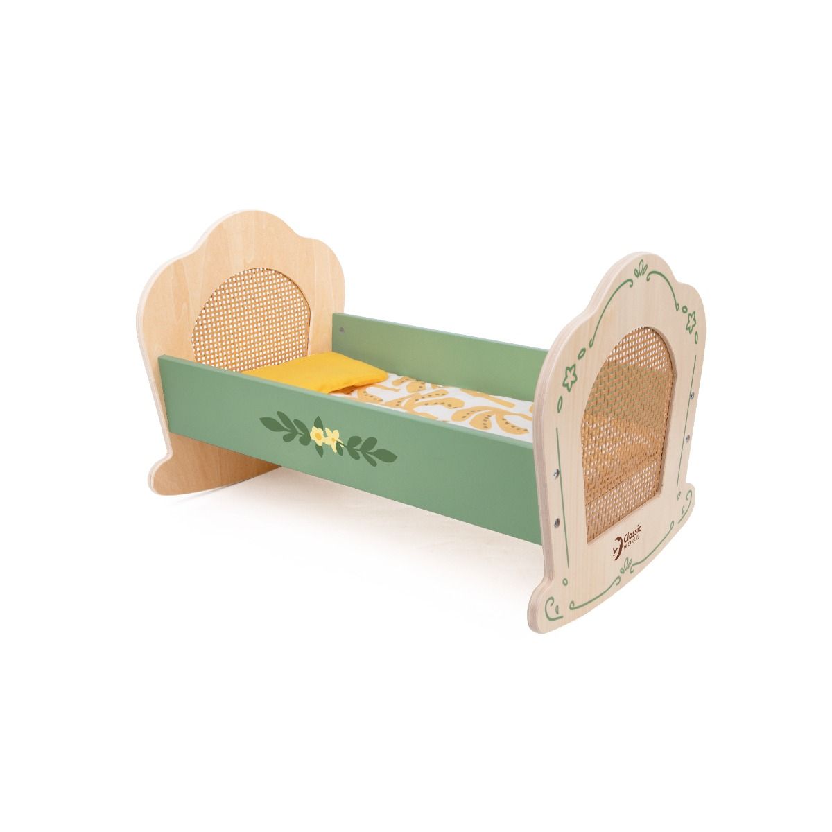 Classic World Wooden Vintage Cradle
