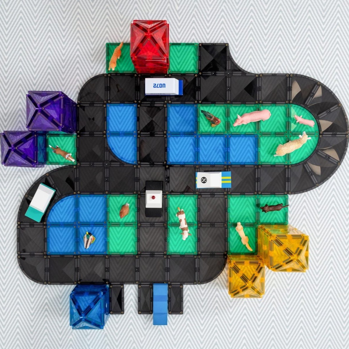 Connetix Roads Pack 48 pieces