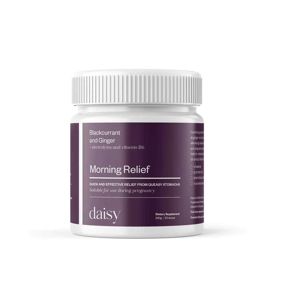 Daisy Morning Sickness Relief - Blackcurrant & Ginger