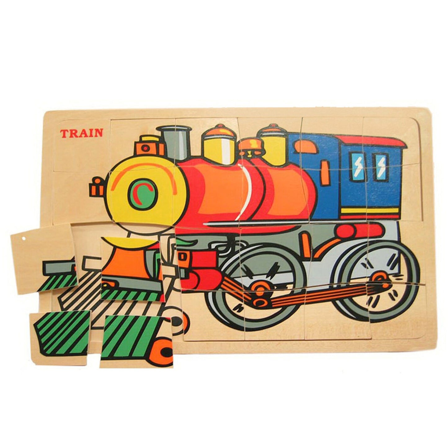 Fun Factory Large Wooden Puzzle 24 pieces