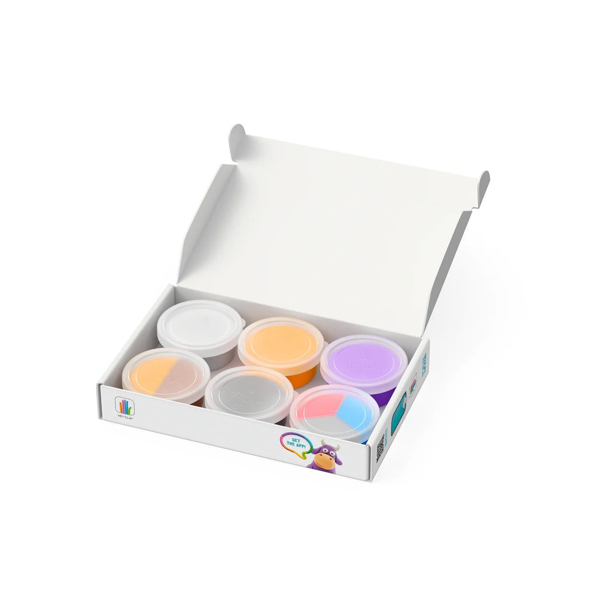 Hey Clay Animals (Cow, Doggie, Sheep) - 6 cans