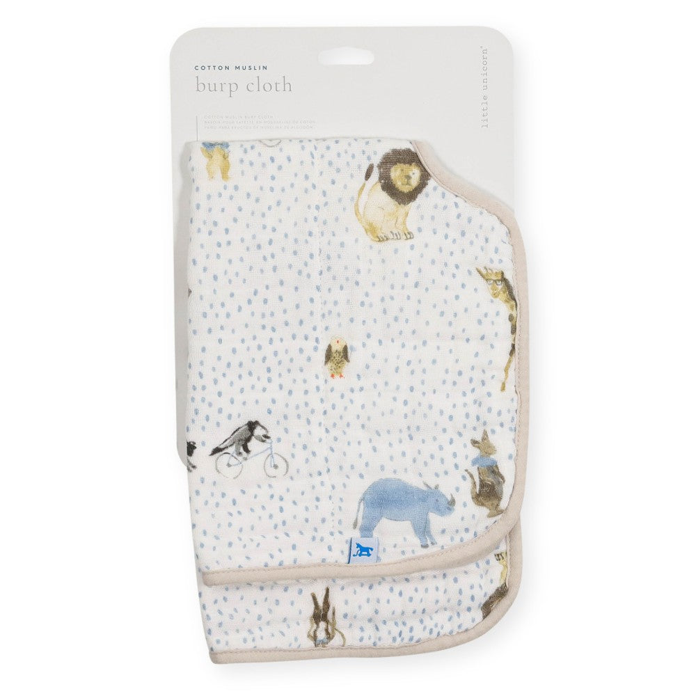 Little Unicorn Muslin Burp Cloth