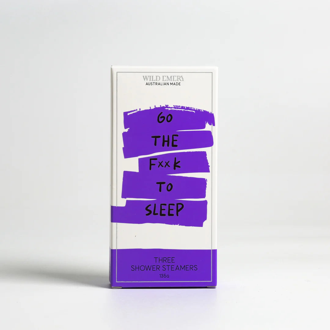 Wild Emery Cheeky Shower Steamers - Go The Fxxk To Sleep