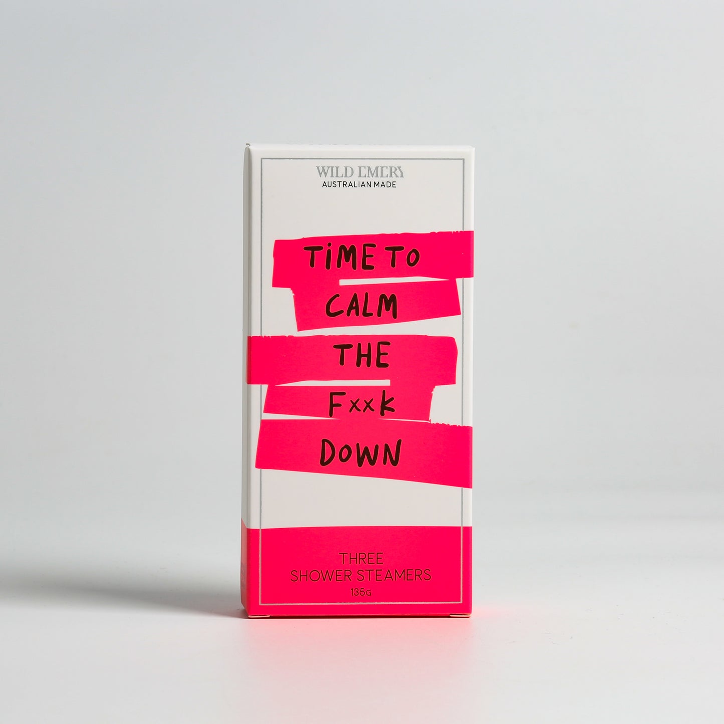 Wild Emery Cheeky Shower Steamers - Time To Calm The Fxxk Down
