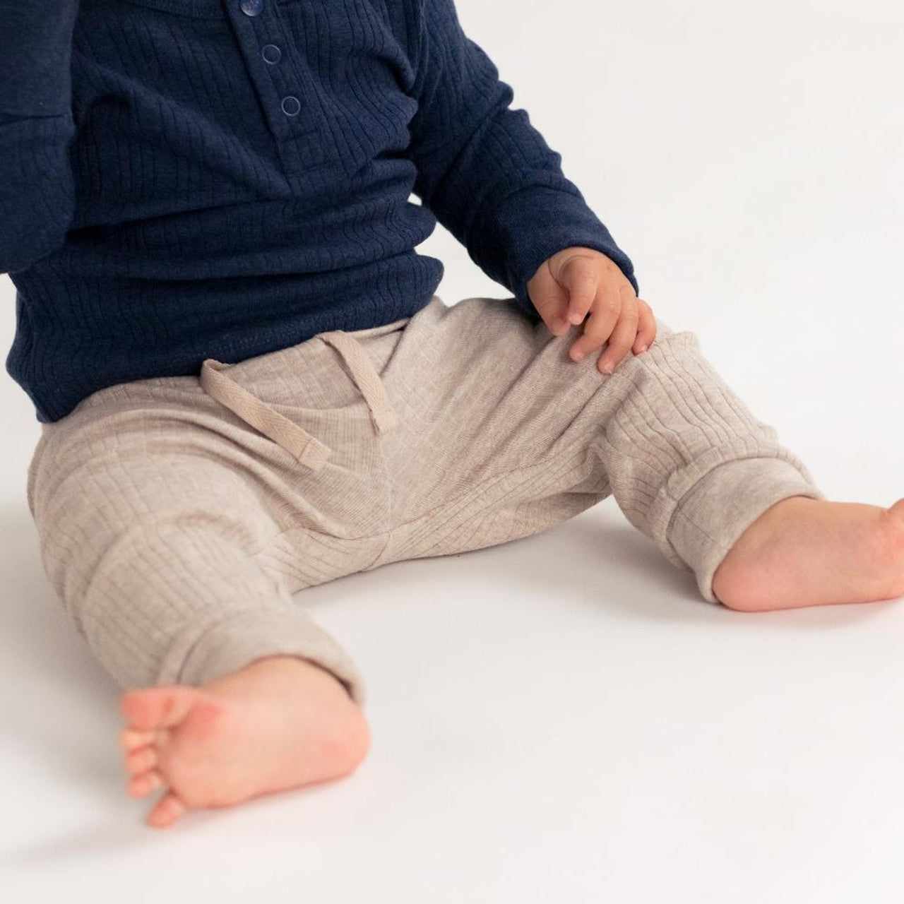 Woolbabe Organic Cotton/Merino Relaxed Pants