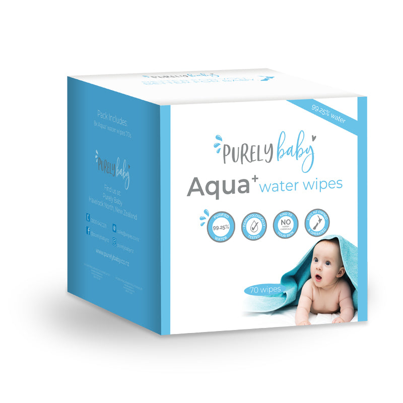 Purely Baby Aqua+ Water Wipes