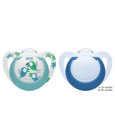 nuk star silicone soother