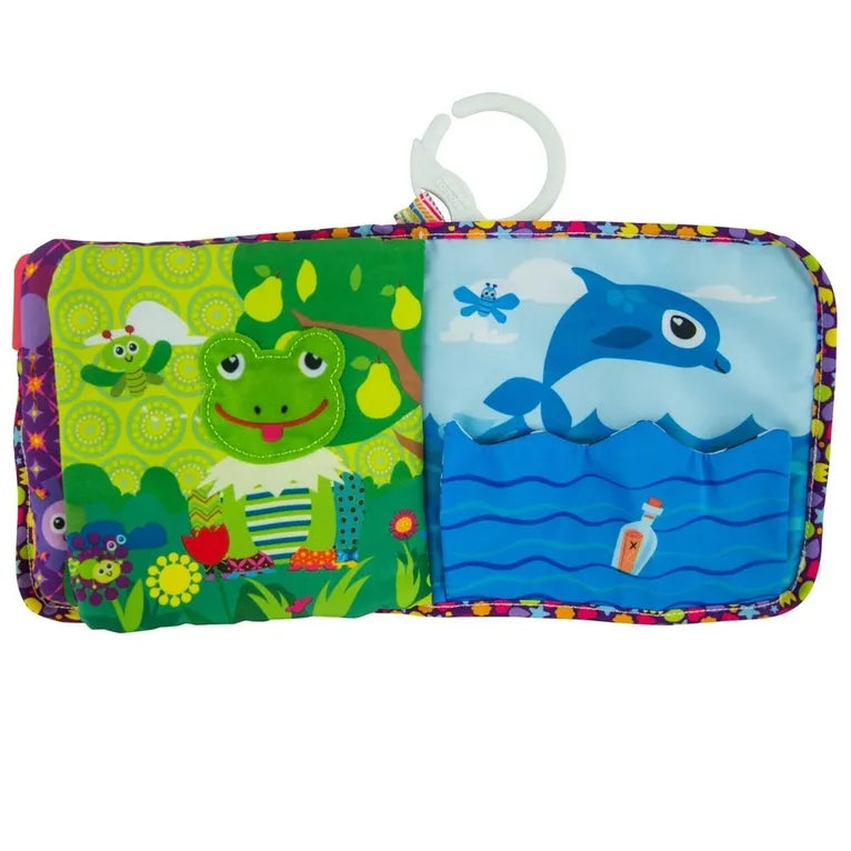 Lamaze Clip Soft Book - Colours