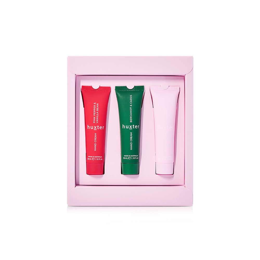 Huxter Hand Cream Trio Gift Set - 3 x 35ml