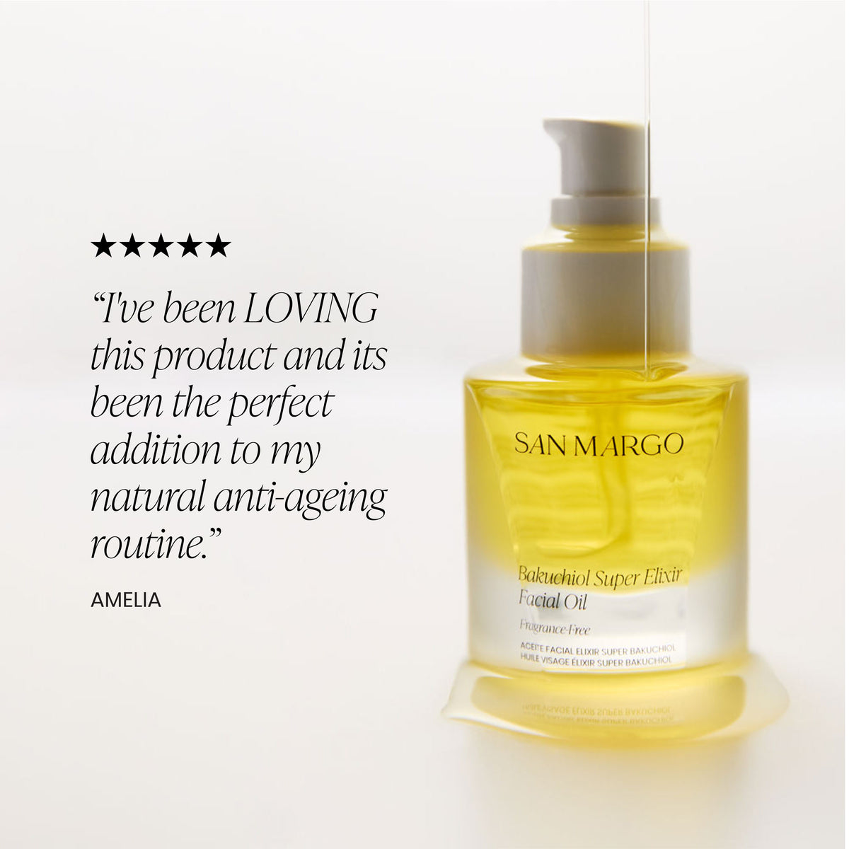 San Margo Bakuchiol Super Elixir Facial Oil