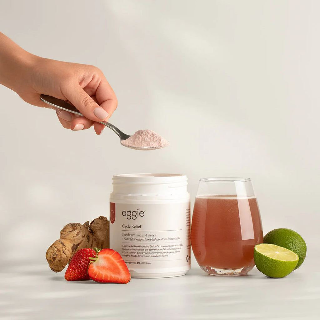 Aggie Cycle Relief - Strawberry, Lime & Ginger