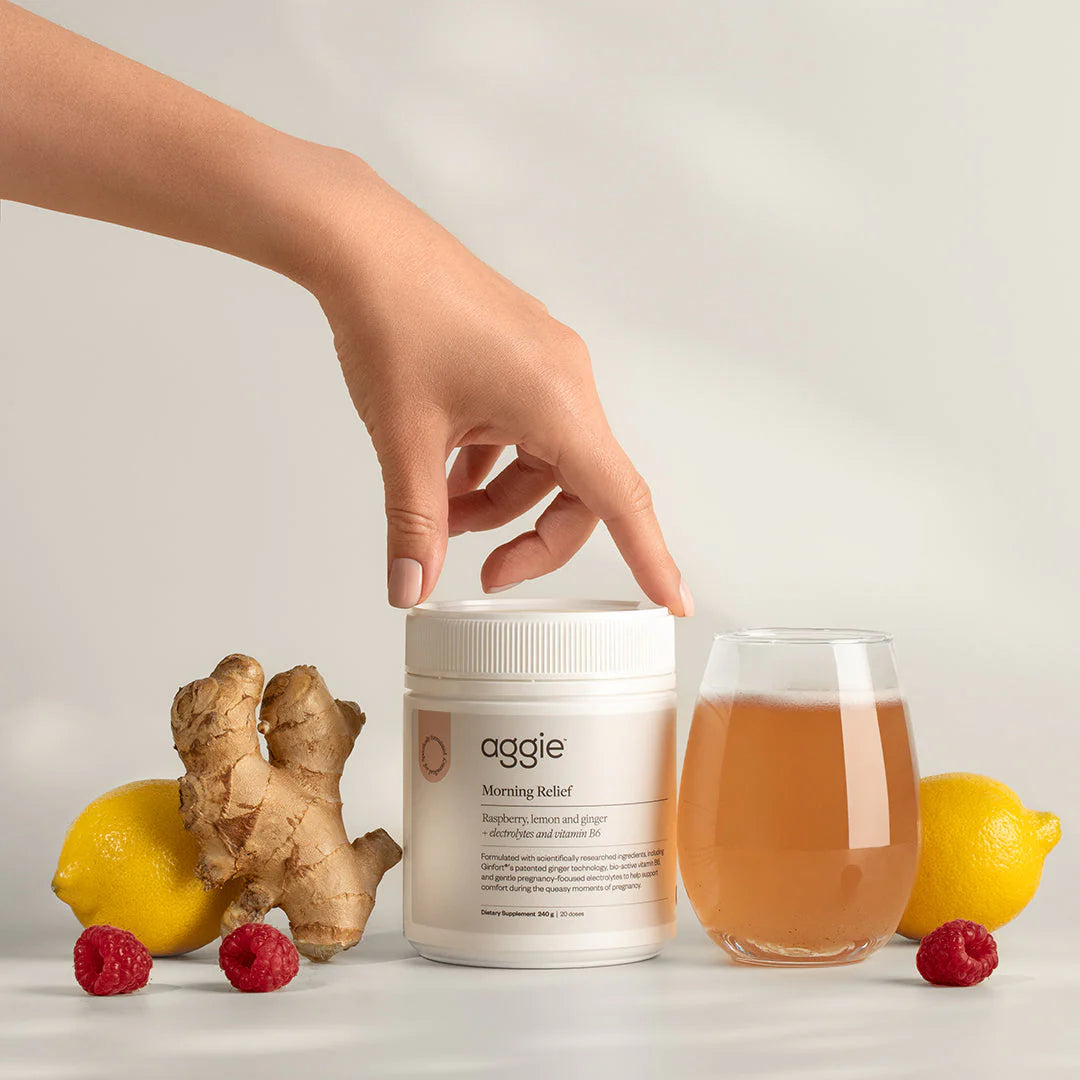 Aggie Morning Sickness Relief - Raspberry, Lemon & Ginger