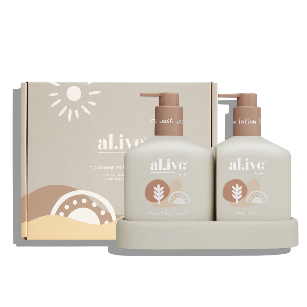 Al.ive Baby Hair & Body Duo - Oatmeal