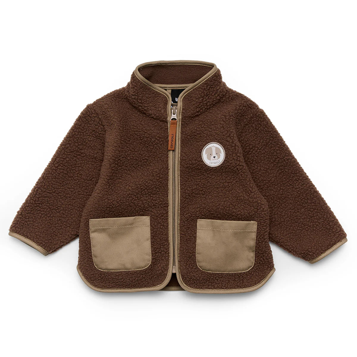 Crywolf Baby Sherpa Jacket - Pinecone