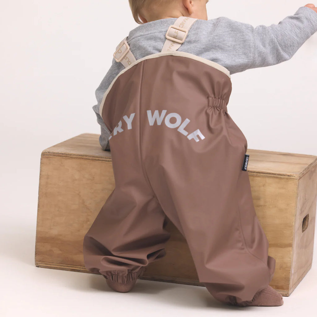 Crywolf Baby Wander Overalls - Pinecone
