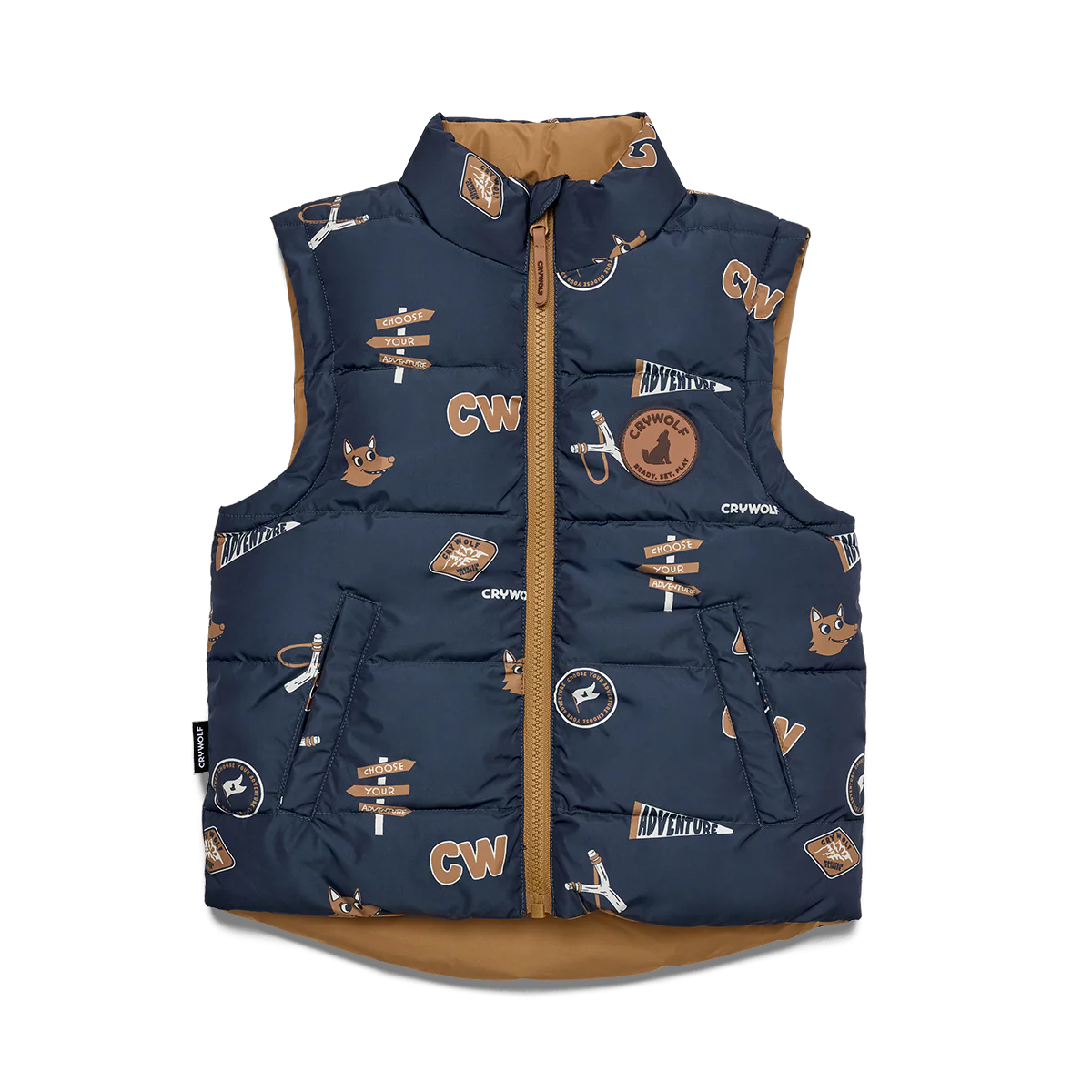 Crywolf Reversible Vest