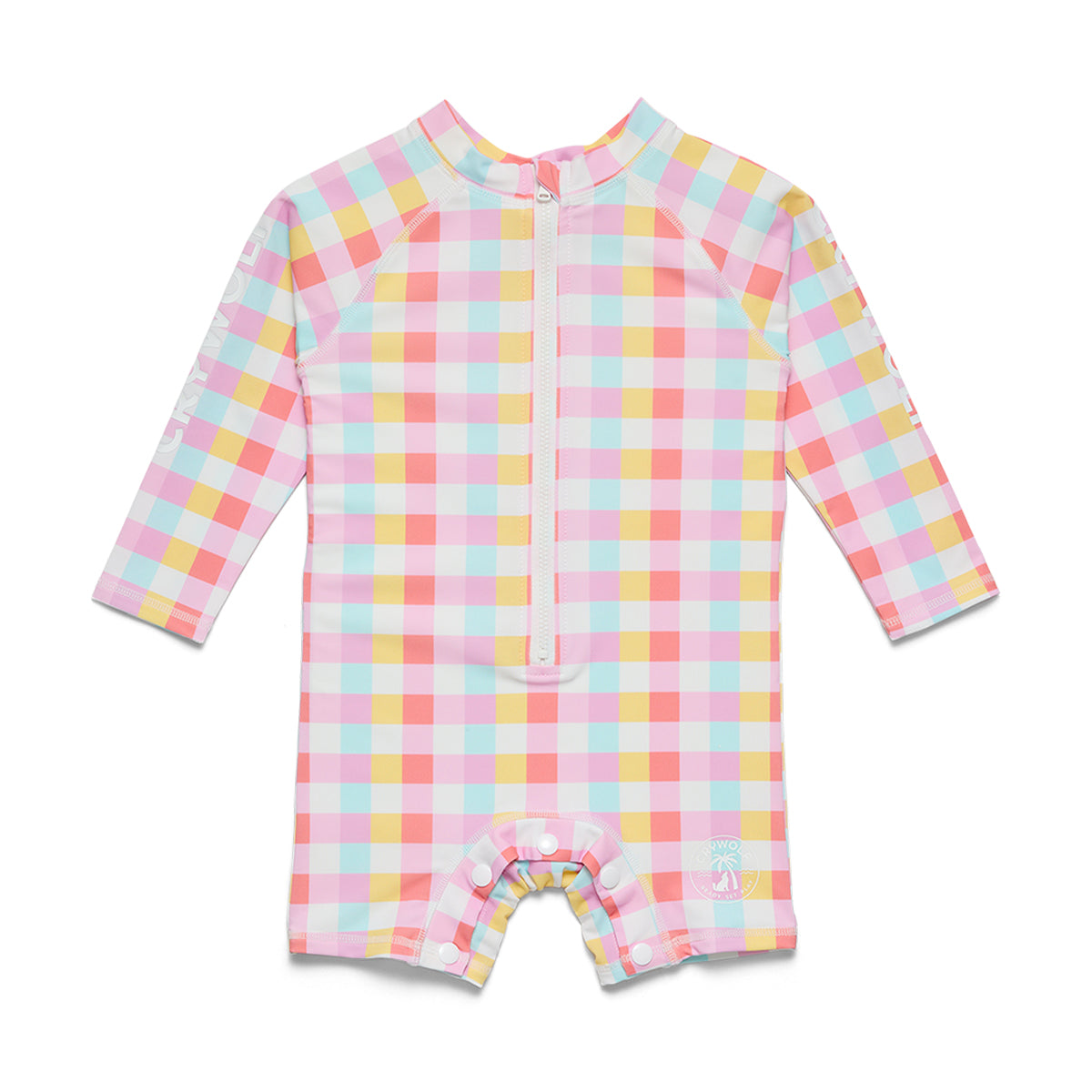 Crywolf Baby Rash Suit - Pop Gingham