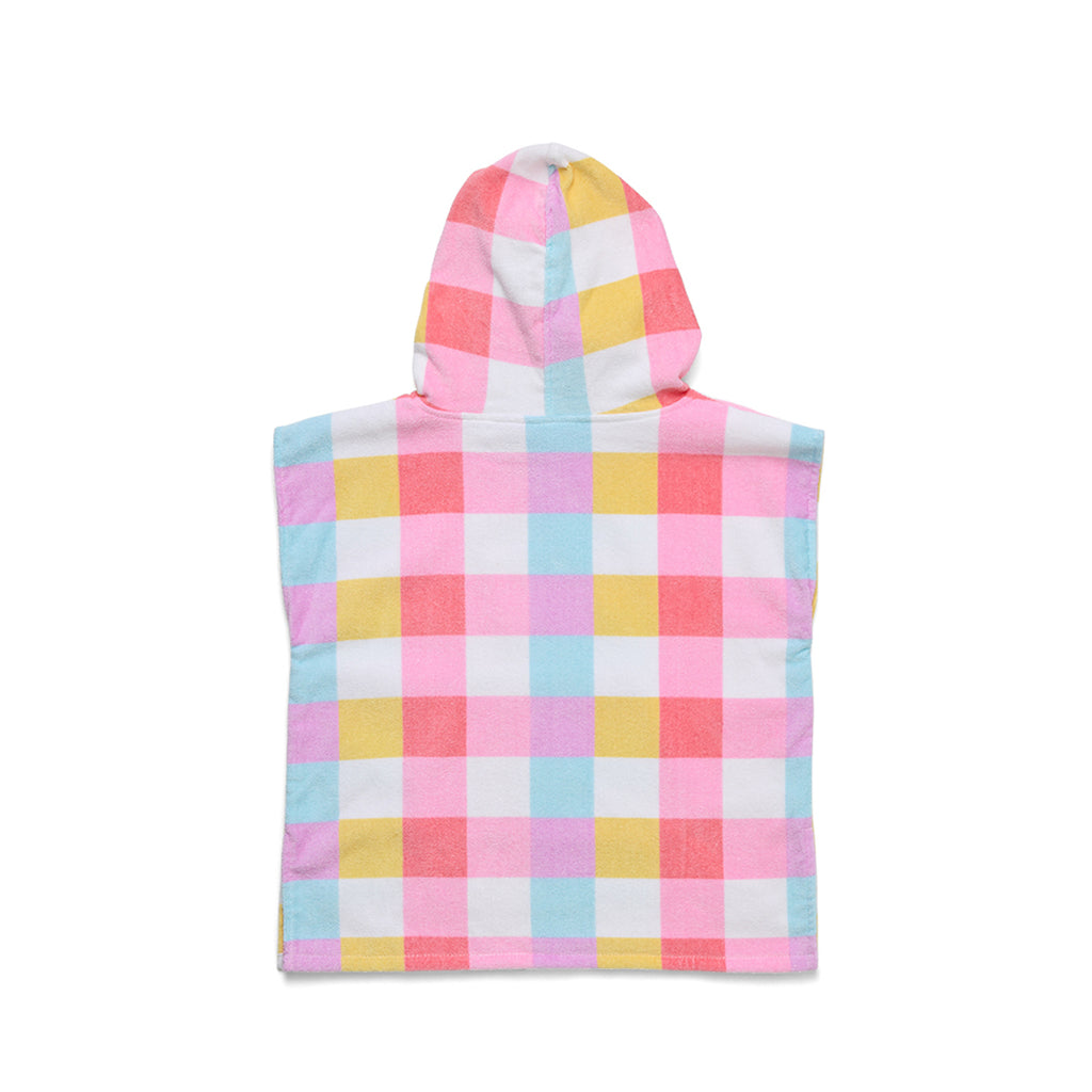 Crywolf Hooded Towel - Pop Gingham