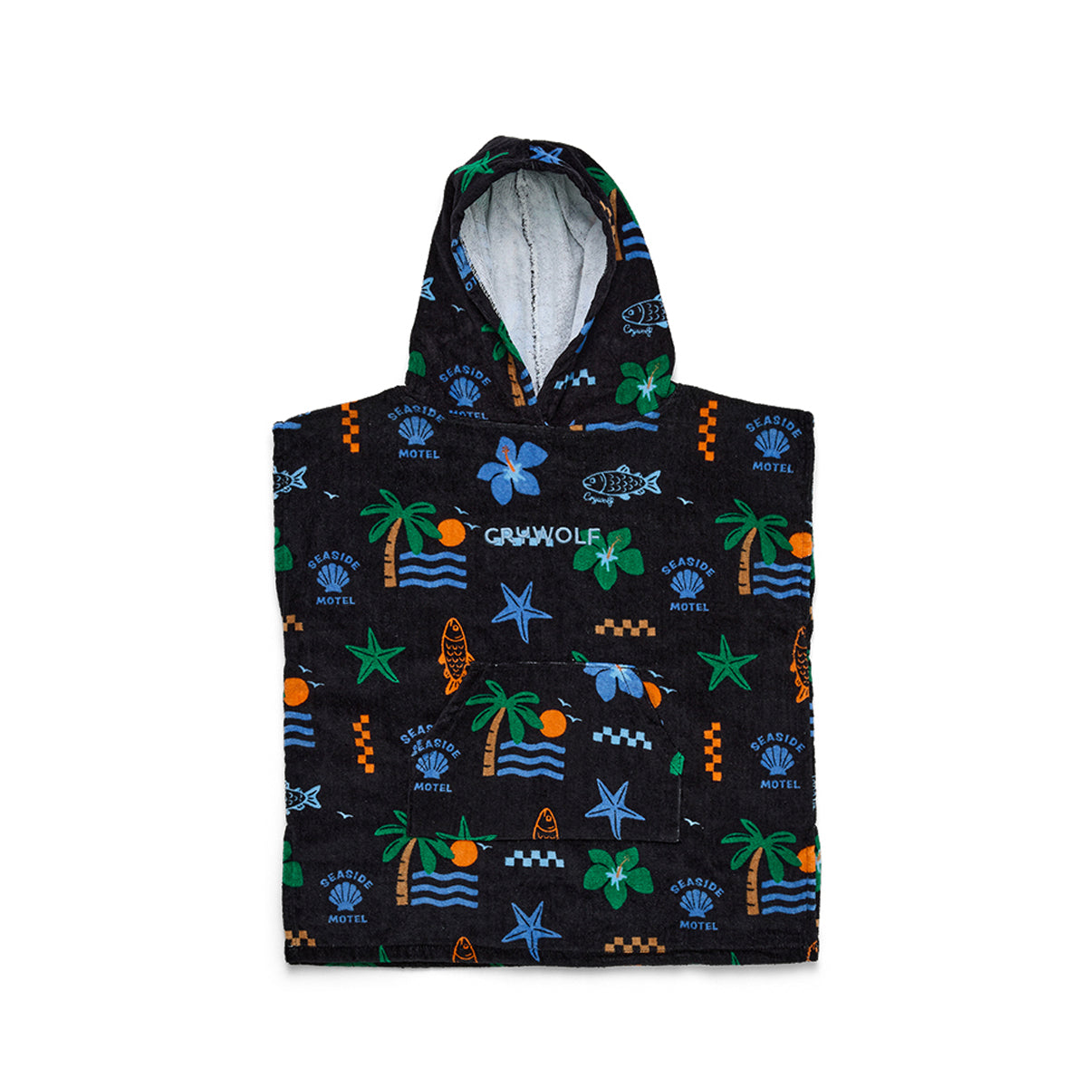 Crywolf Hooded Towel - Seaside Motel