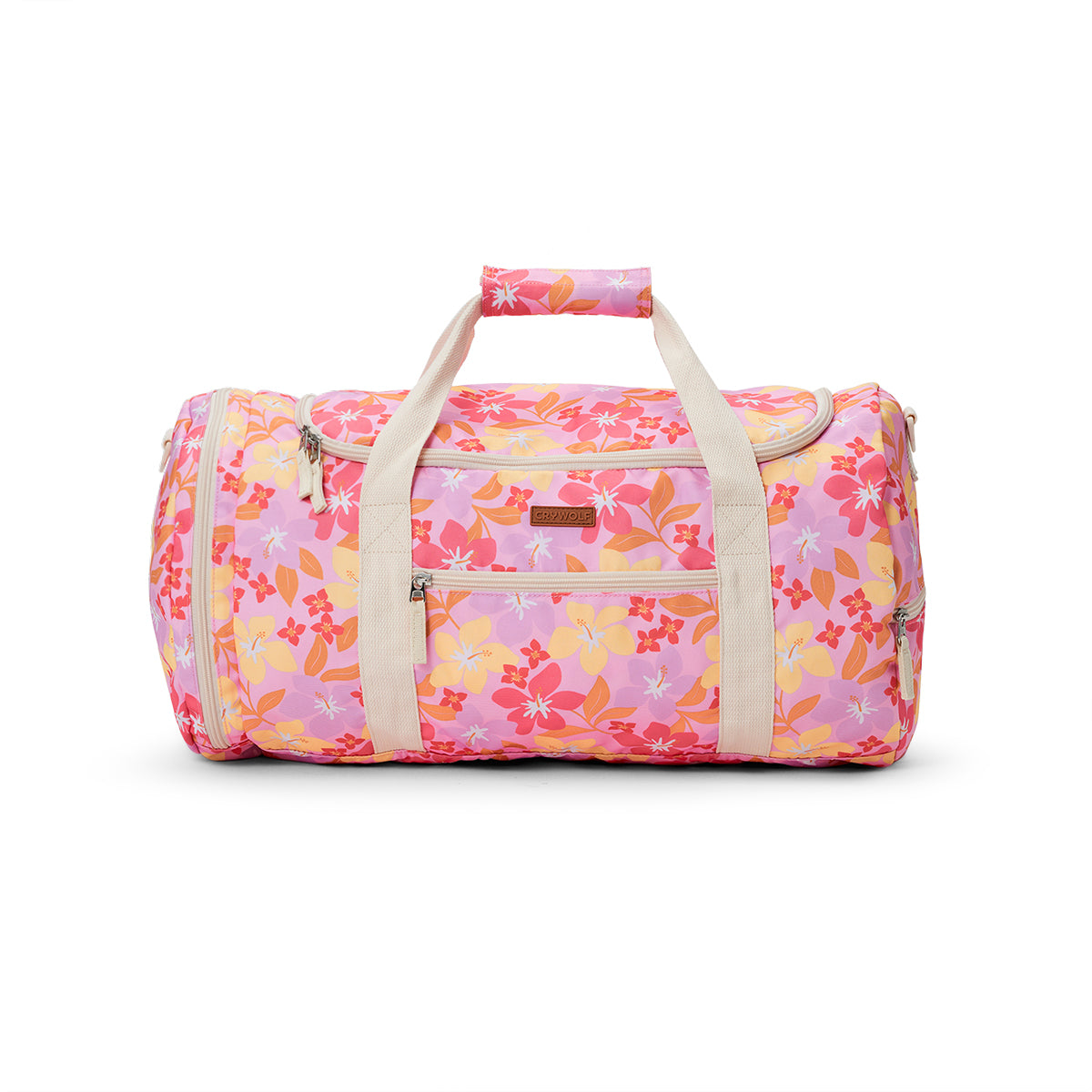 Crywolf Packable Duffel - Hibiscus Daze