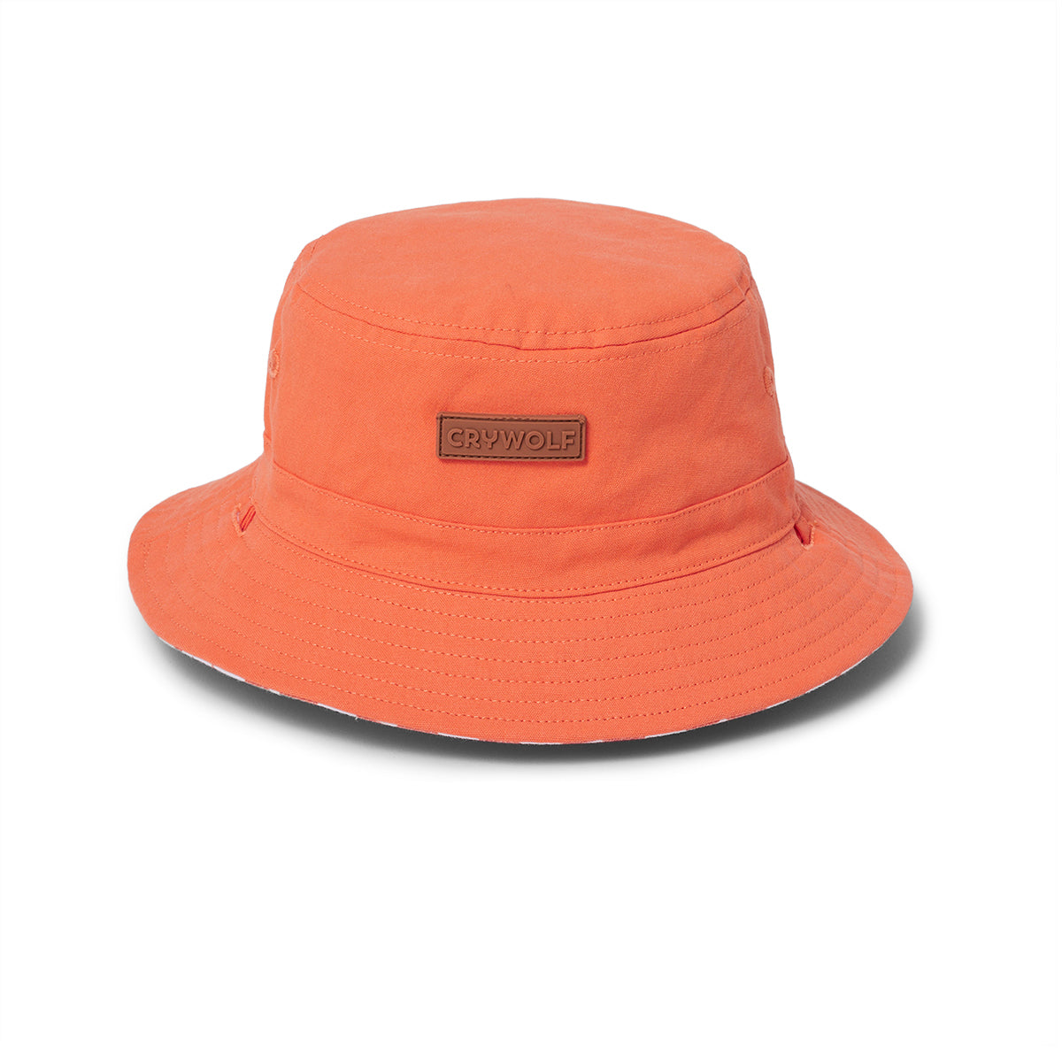 Crywolf Reversible Bucket Hat - Sunset Check