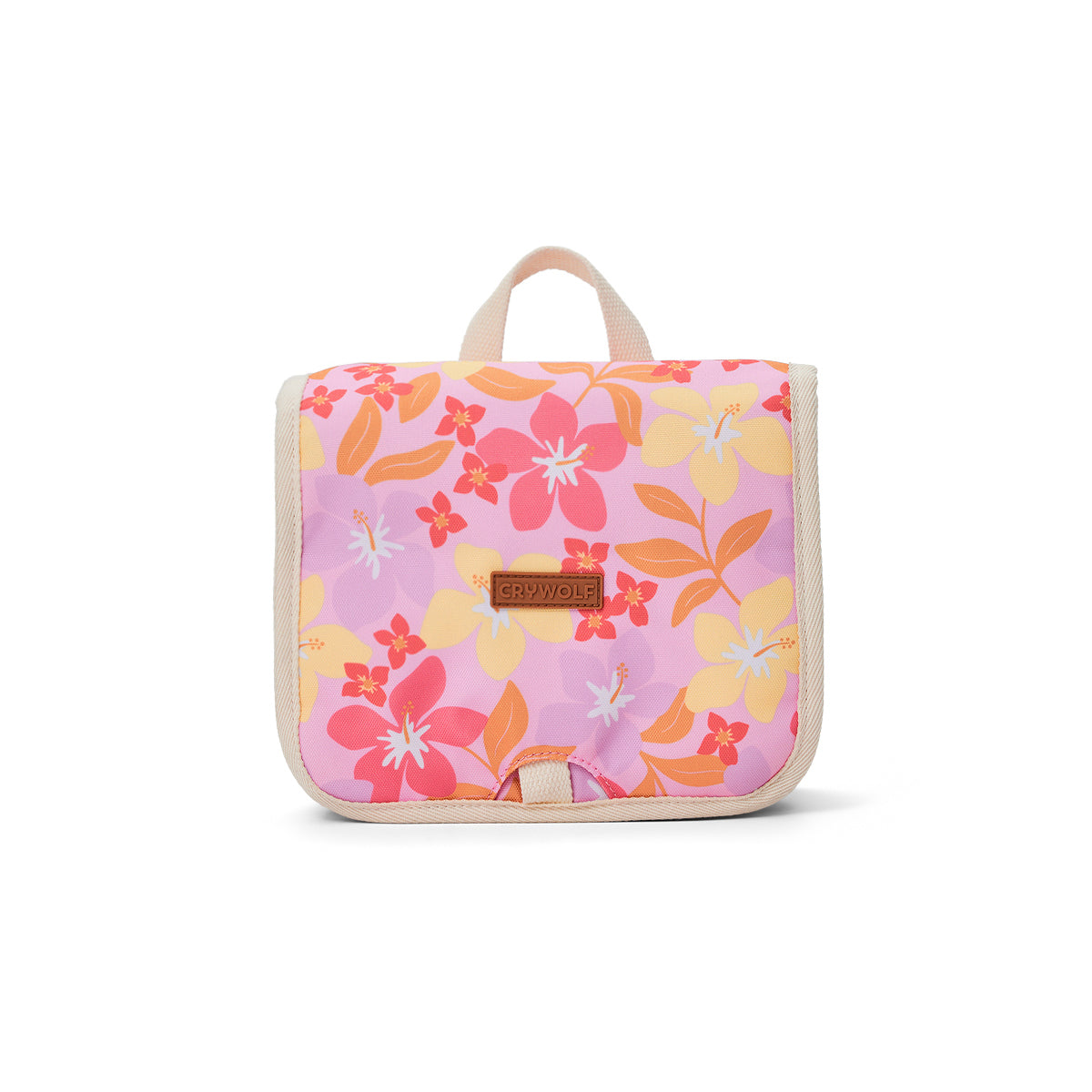 Crywolf Hanging Toiletry Bag - Hibiscus Daze