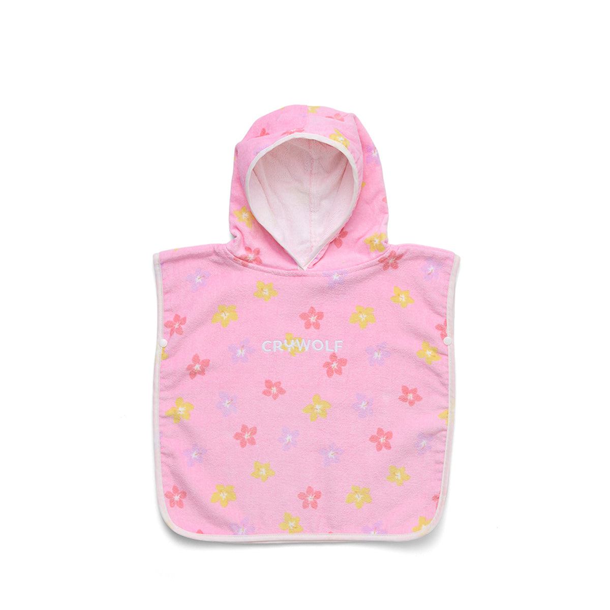 Crywolf Baby Hooded Towel - Hibiscus Bloom
