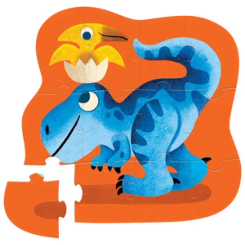 Crocodile Creek Mini Puzzle 12pcs - Dino Friends