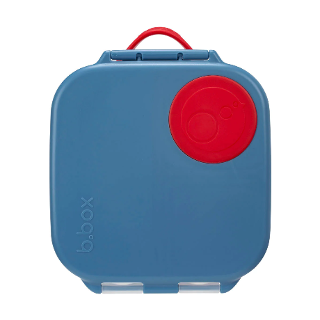 b.box mini bento lunchbox blue and red blue blase