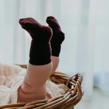 Lamington Merino Crew Socks - Baby