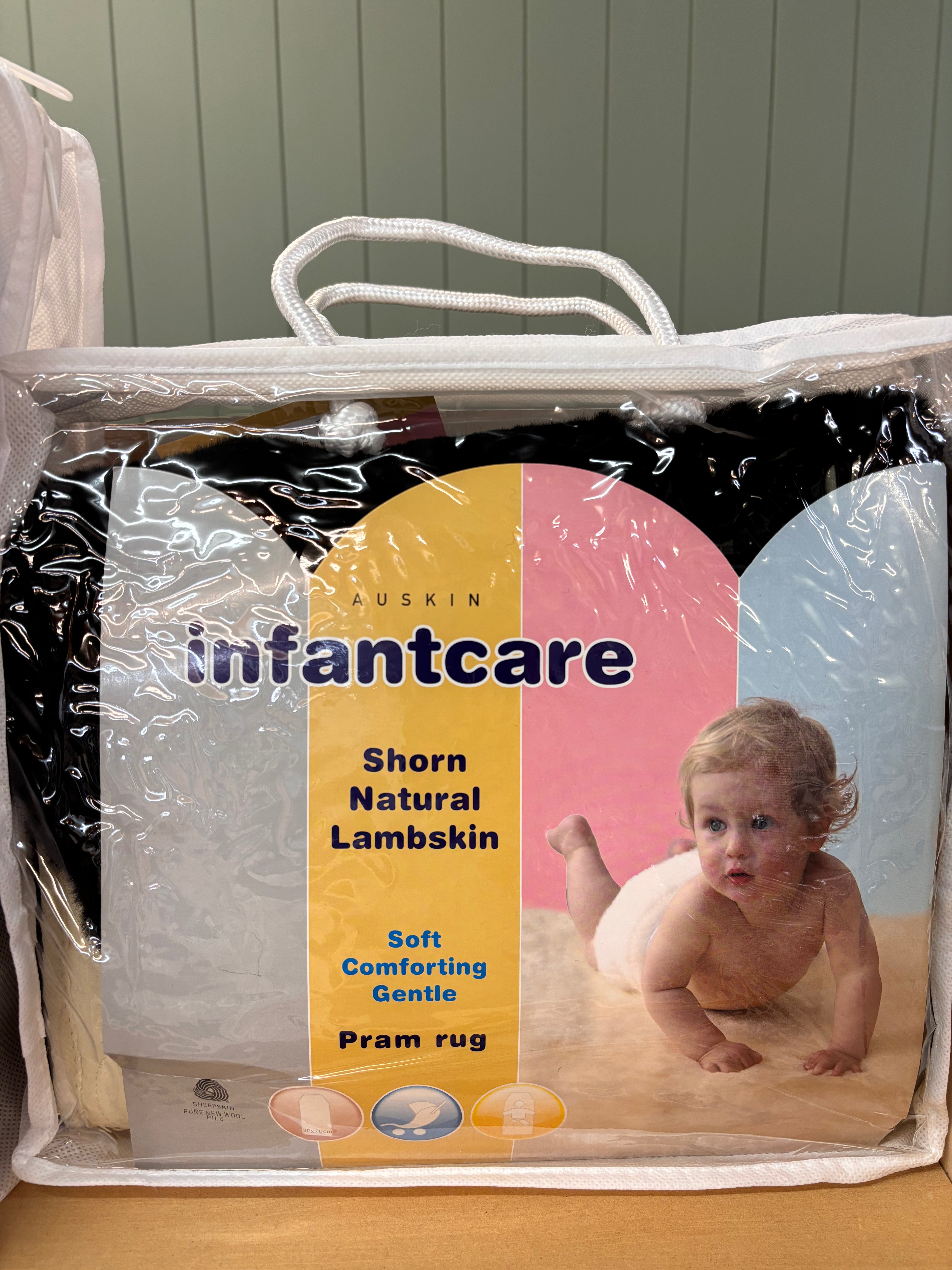 Fibre by Auskin Sheepskin Pram Liner