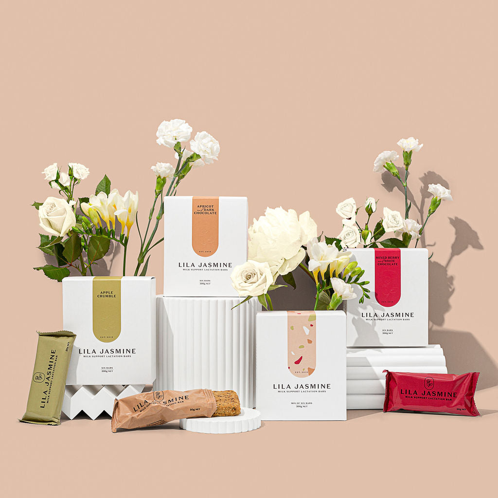 Lila Jasmine Lactation Bars - Mixed Box
