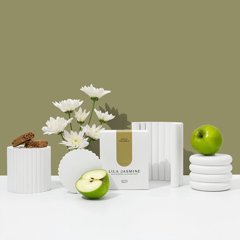 Lila Jasmine Lactation Bars - Apple Crumble