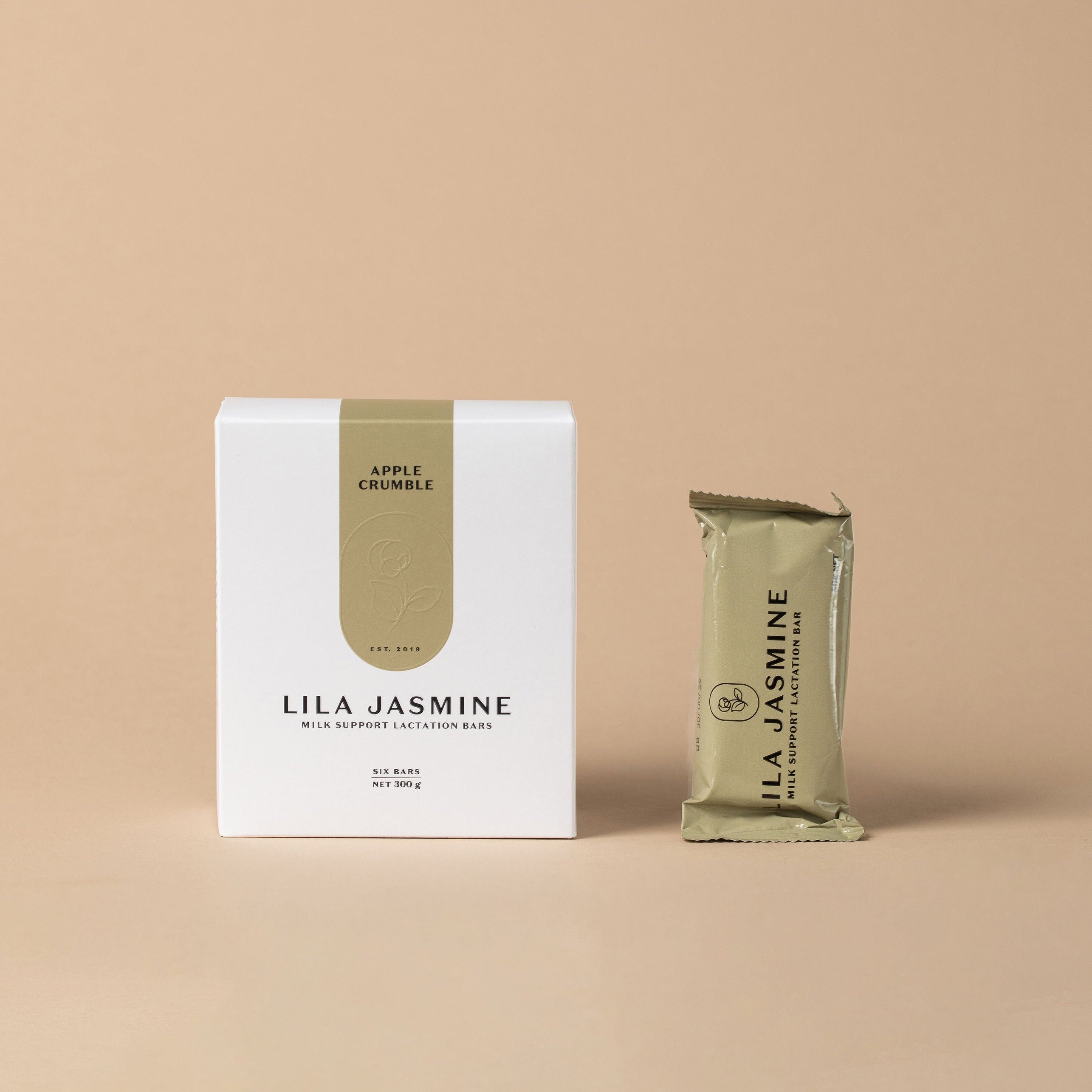 Lila Jasmine Lactation Bars - Apple Crumble