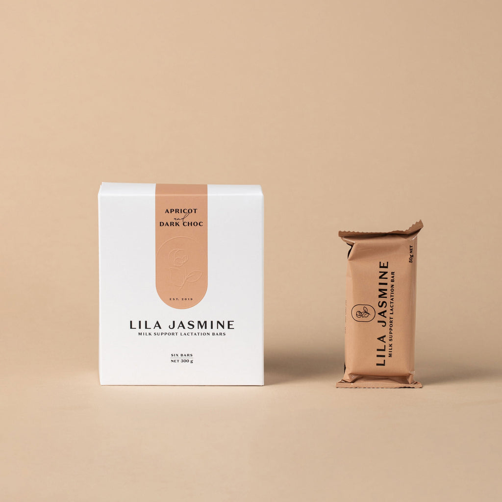 Lila Jasmine Lactation Bars - Apricot & Dark Choc