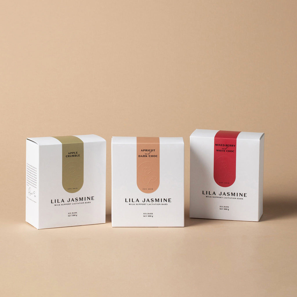 Lila Jasmine Lactation Bars - Mixed Box
