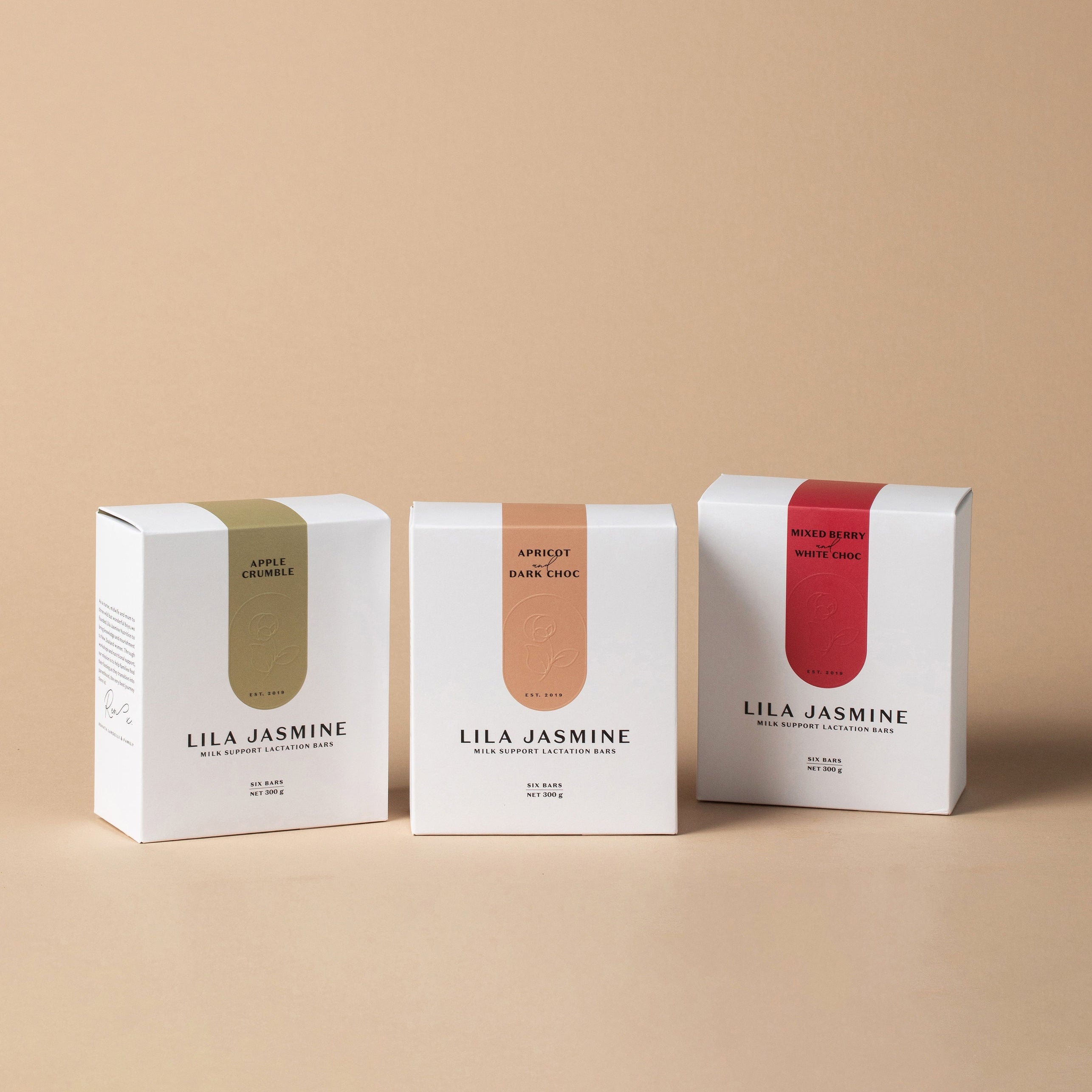 Lila Jasmine Lactation Bars - Mixed Box