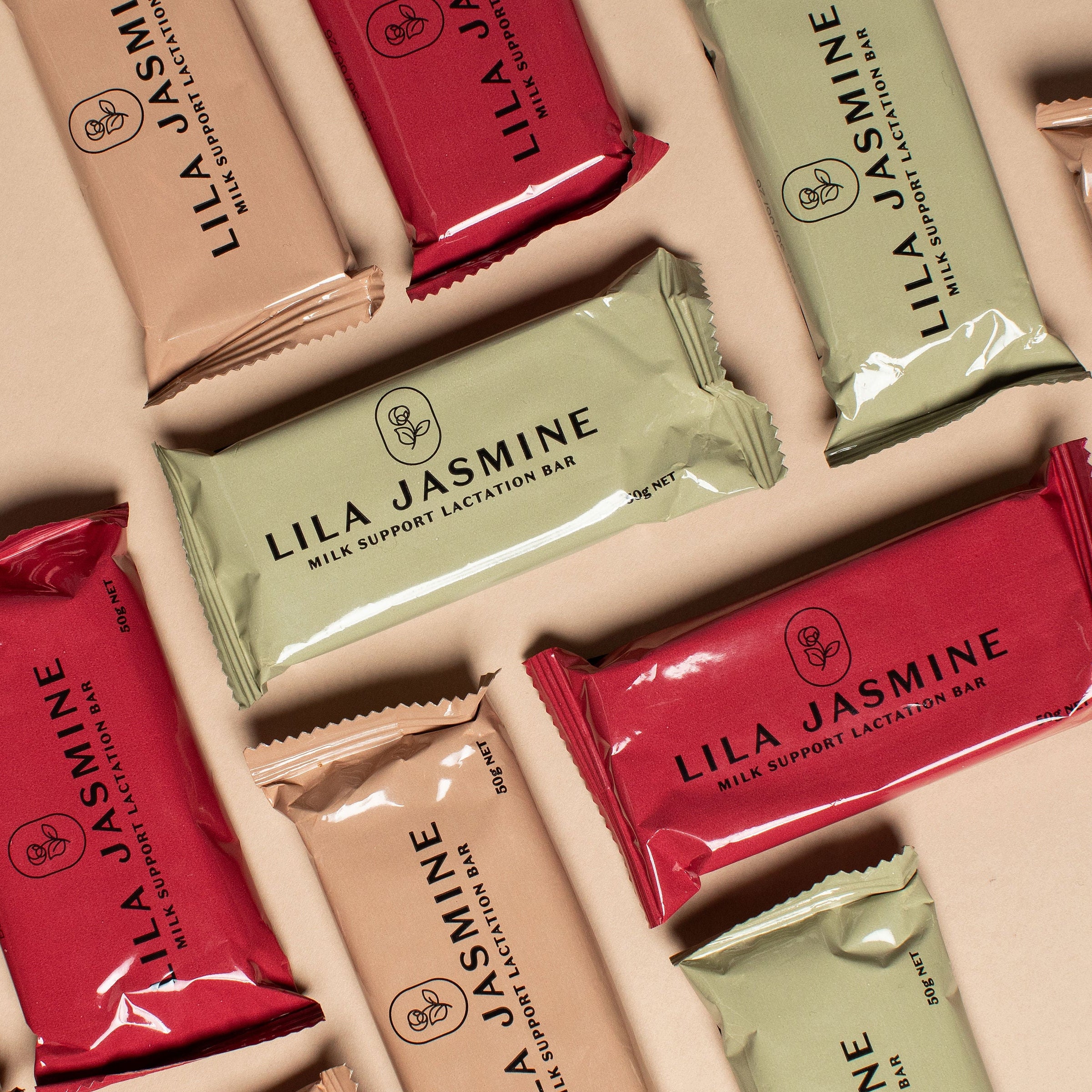 Lila Jasmine Lactation Bars - Mixed Box