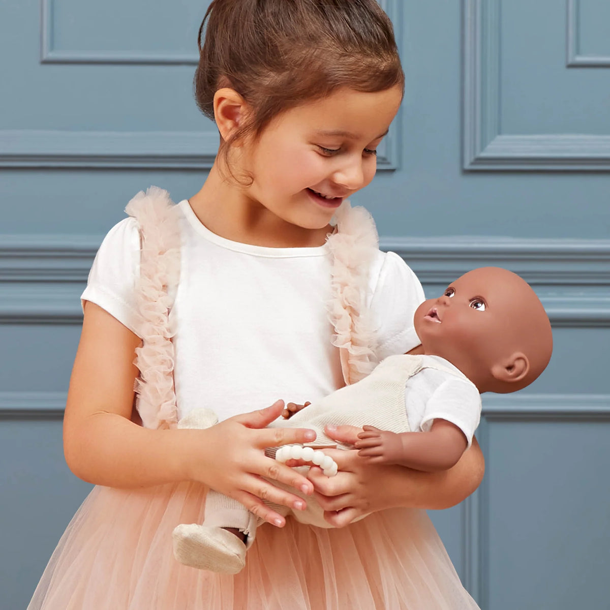 LullaBaby 14" Doll - T-shirt & Jumper Clothing Set