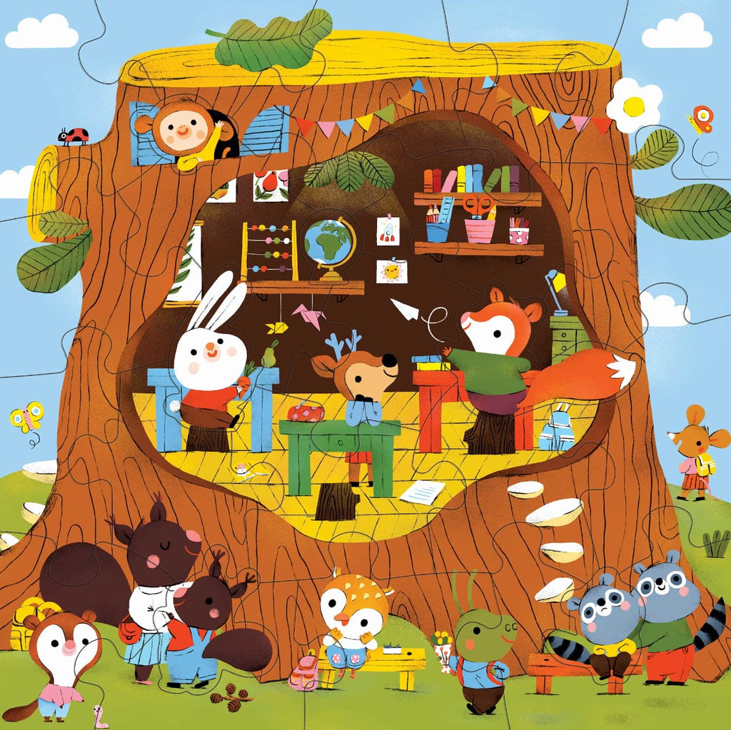 Mudpuppy Forest School 25 piece Floor Puzzle