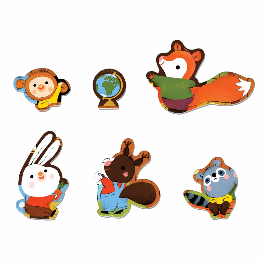 Mudpuppy Forest School 25 piece Floor Puzzle
