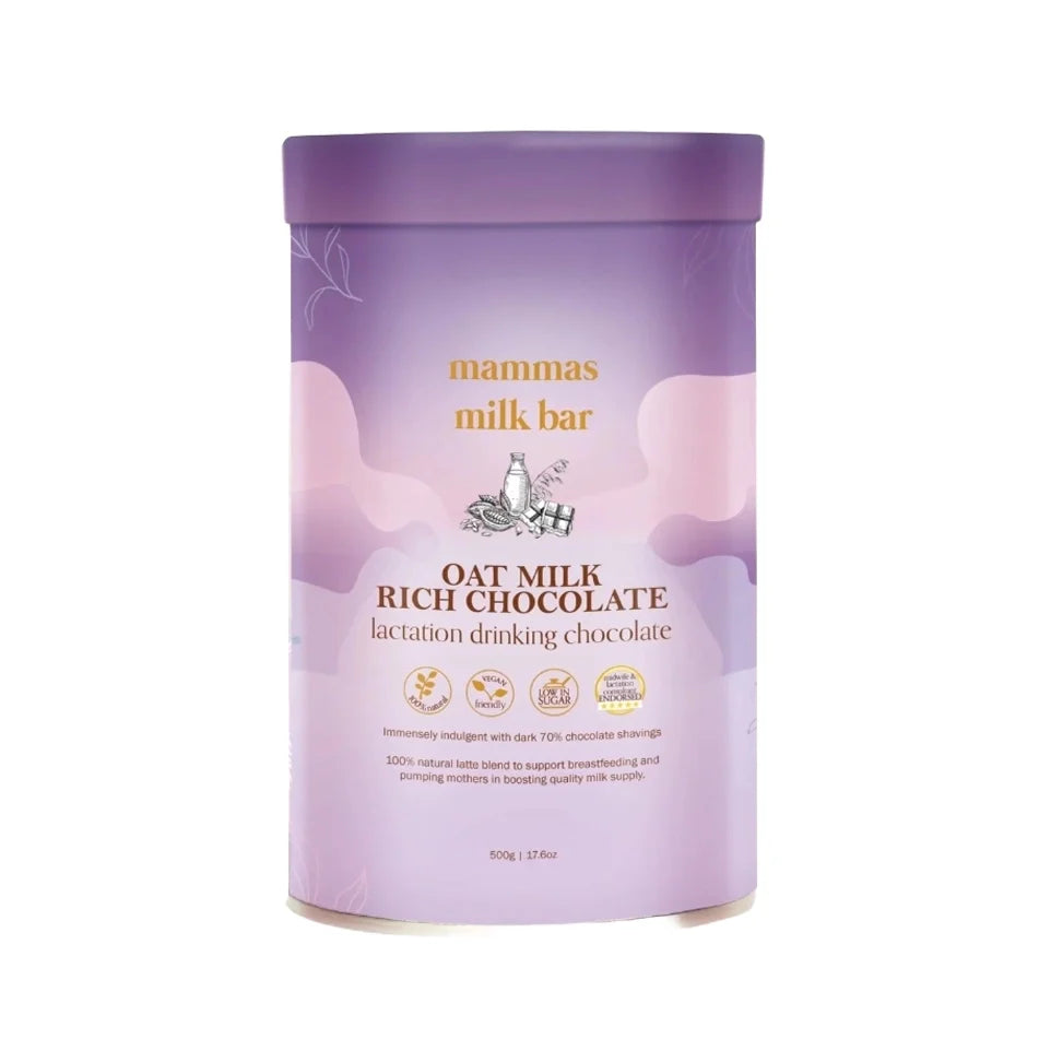 Mammas Milk Bar Oat Milk Lactation Hot Chocolate